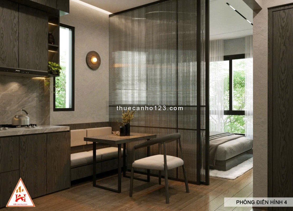 Khai trương dự án mới - Căn hộ Tân Phú 1 phòng ngủ ngay Etown Cộng Hòa mới 100%