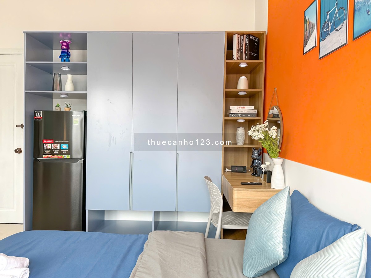 Căn Hộ Cho Thuê Full Nội Thất - BAN CÔNG RIÊNG - Cộng Hòa, Tân Bình – Ngay Sân Bay