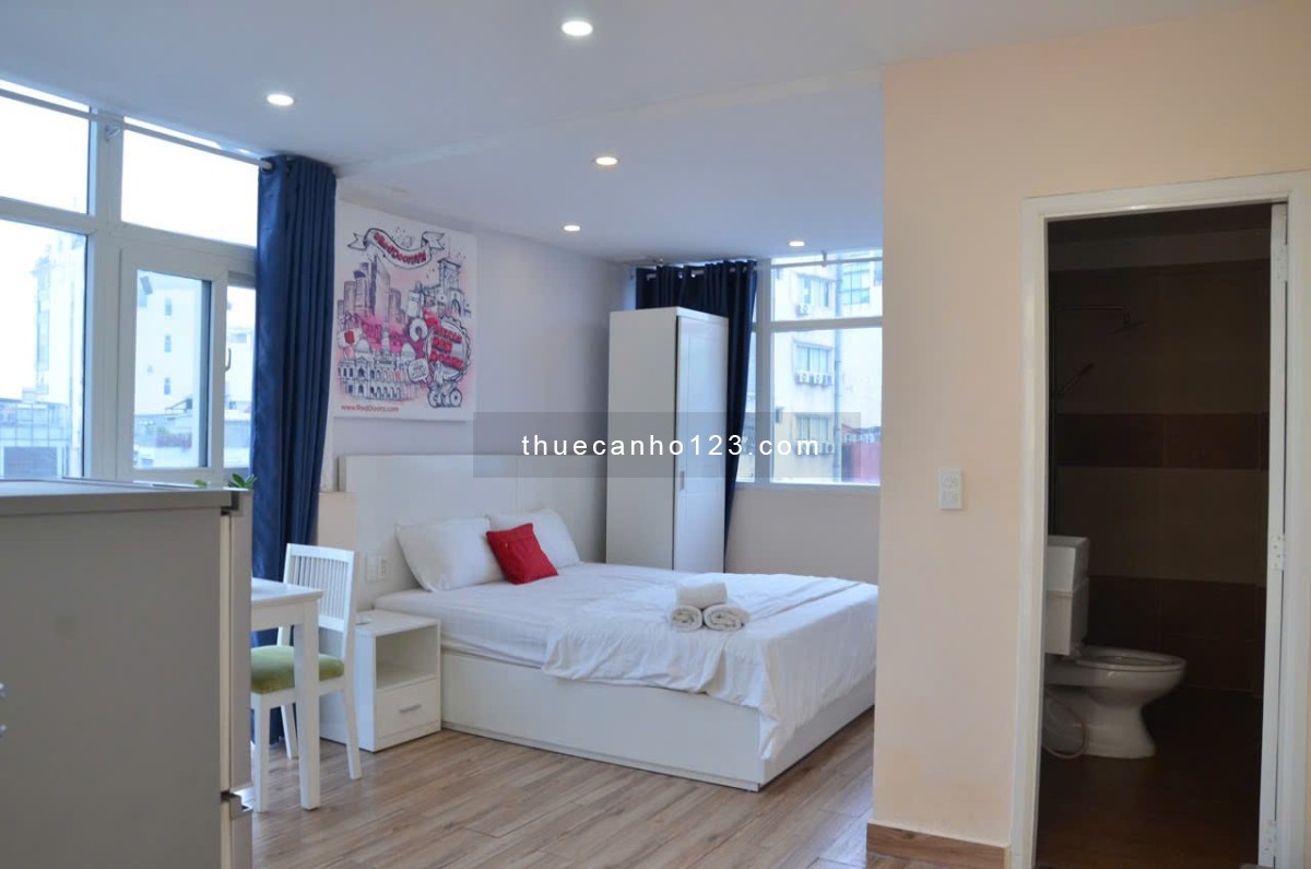 Cho thuê studio full cửa sổ Q1 ngay chợ Tân Định, cviên Lê Văn Tám, nhà thờ Tân Định,....