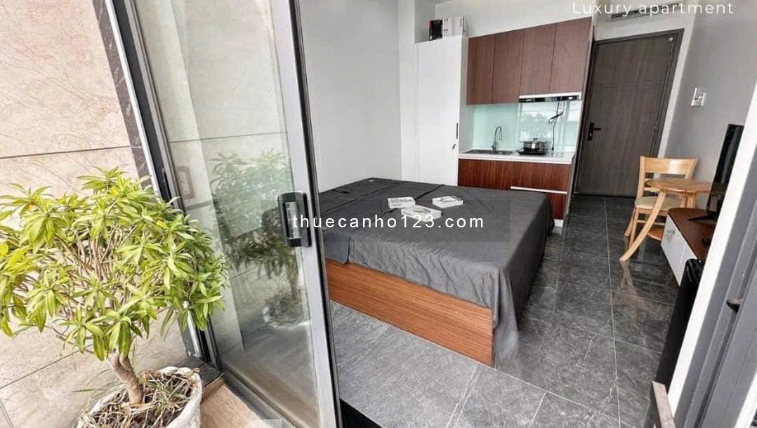 Căn hộ studio máy giặt riêng gần Hoàng Văn Thụ sân bay ga T3 quận Tân Bình