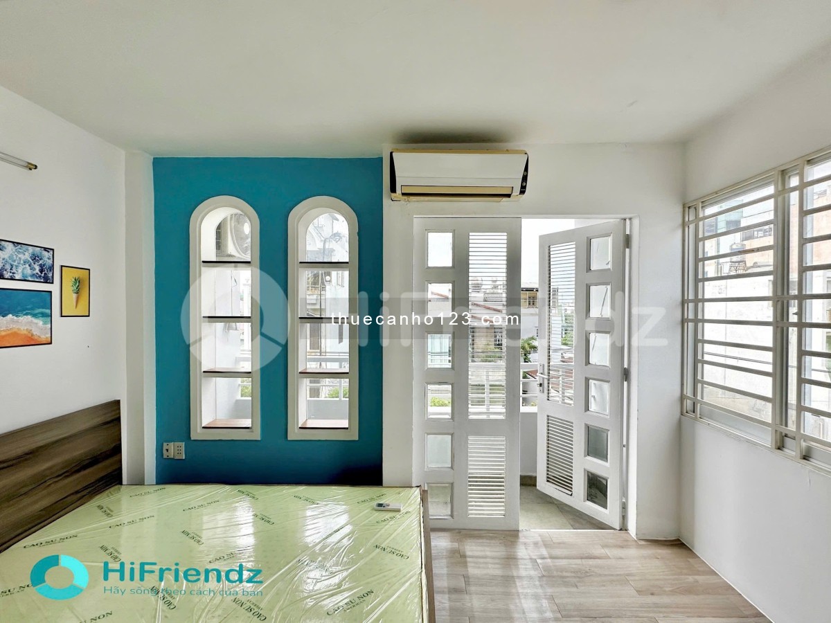 Căn hộ ban công gần bệnh viện Thống Nhất ngã tư Bảy Hiền ngay Tân Bình giáp Quận 10