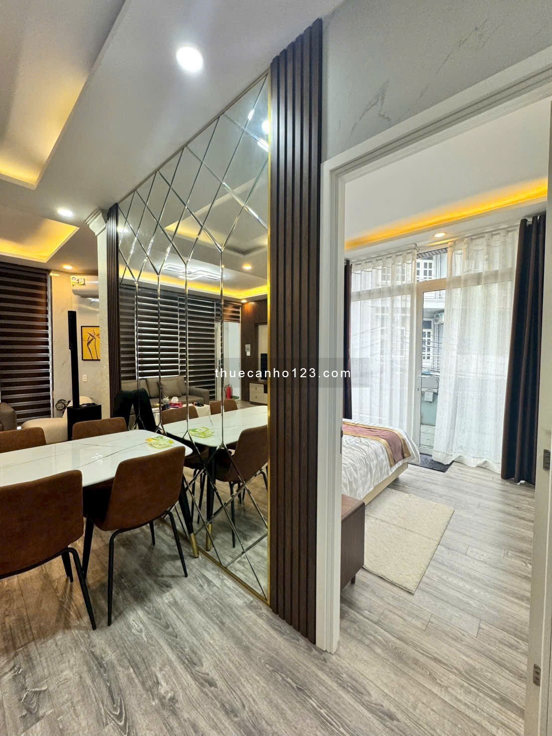 Cho thuê căn hộ 1 phòng ngủ Tân Bình full nội thất gần sân bay Tân Sơn Nhất