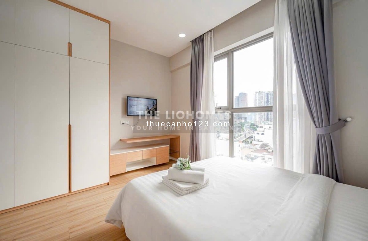 Cho thuê căn hộ Masteri Millennium Quận 4, 2PN – 2WC, 72m2,