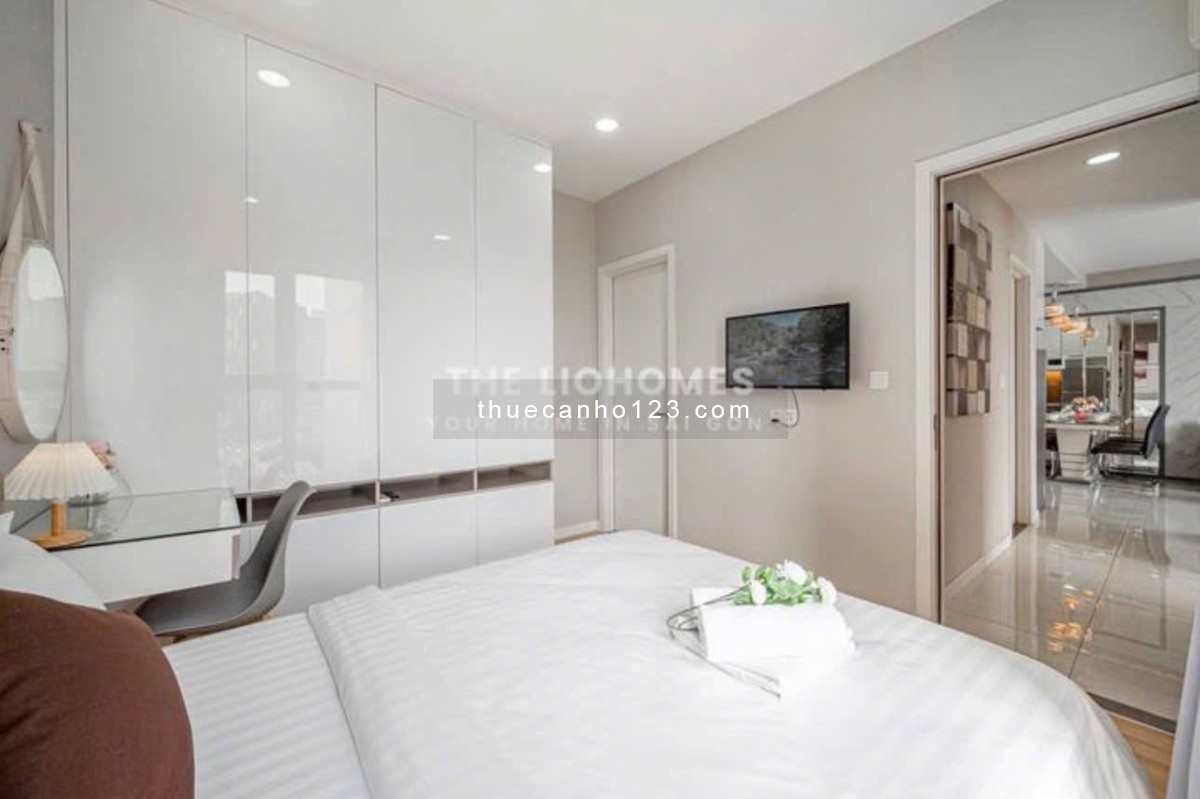 Cho thuê căn hộ Masteri Millennium Quận 4, 2PN – 2WC, 72m2,