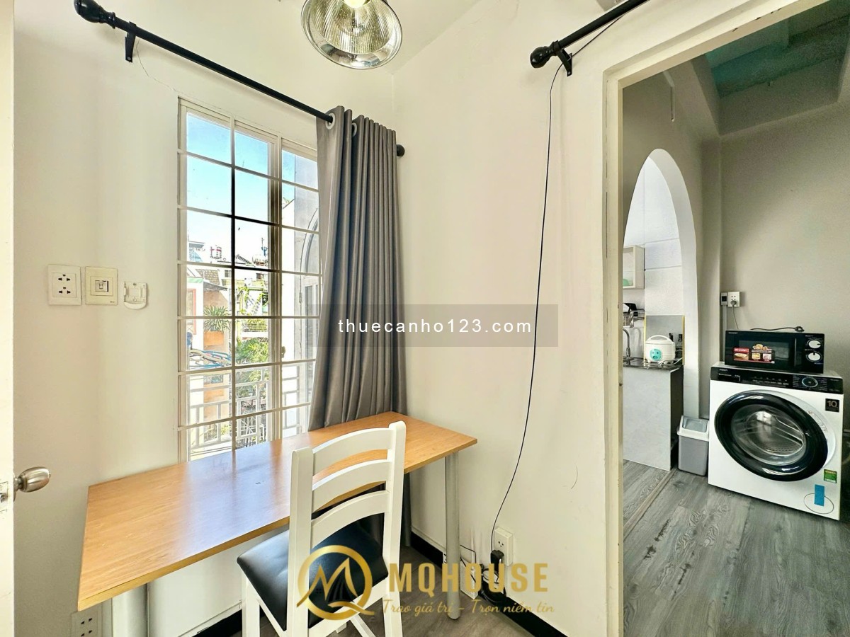 Căn Hộ Trung Tâm Gần Lê Duẩn Limtower Nhà Thờ Đức Bà _ 1 Phòng Ngủ 55m2 Ban Công Máy Giặt Riêng