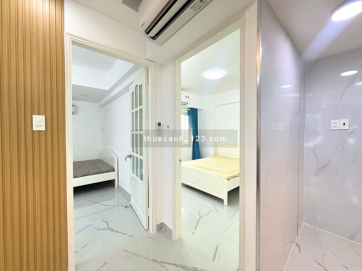 Cho Thuê Căn Hộ 2PN ~70m2 Nội Thất Mới 100% Giáp Quận 1, Gần Phan Xích Long Công Viên Lê Văn Tám