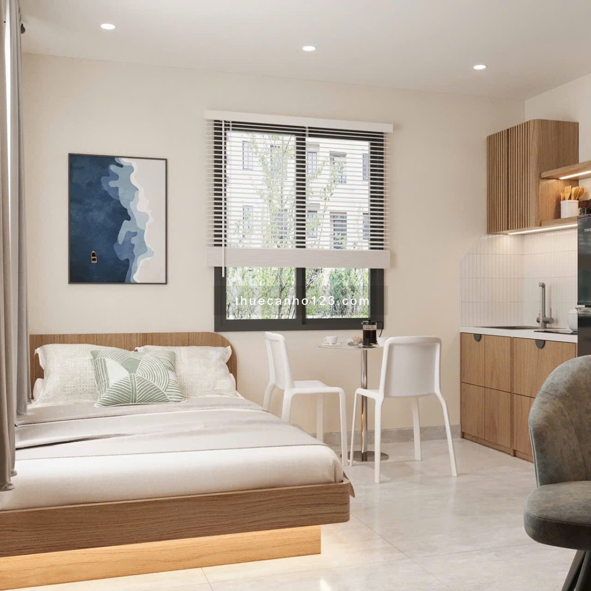 KHAI TRƯƠNG CĂN HỘ MỚI – FULL NỘI THẤT CAO CẤP Ban công – Cửa sổ thoáng sáng – Máy giặt riêng - QTB