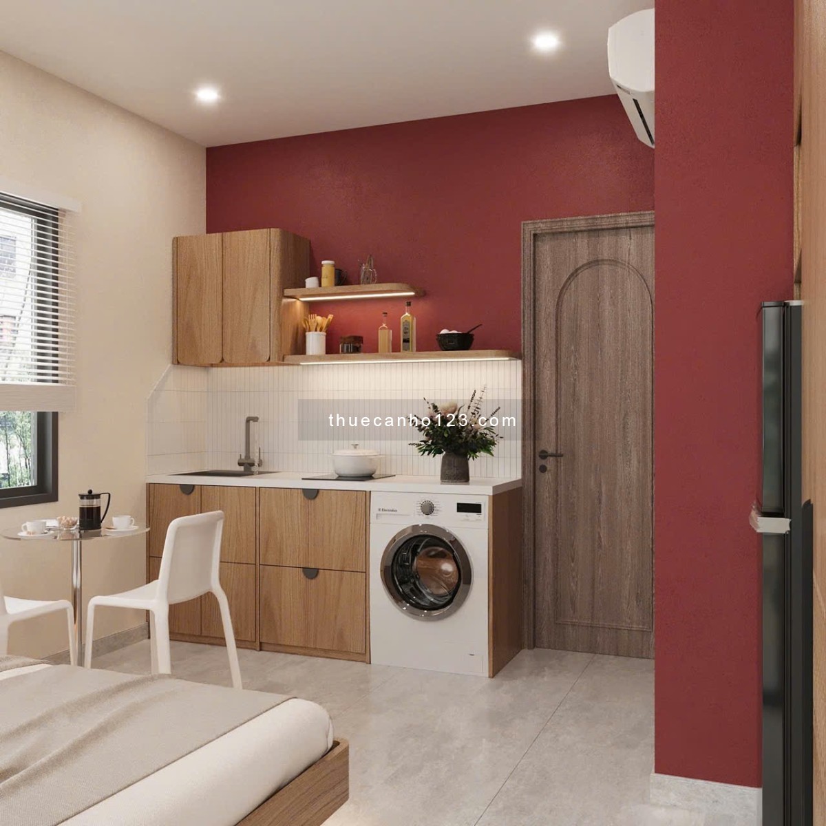 KHAI TRƯƠNG CĂN HỘ MỚI – FULL NỘI THẤT CAO CẤP Ban công – Cửa sổ thoáng sáng – Máy giặt riêng - QTB