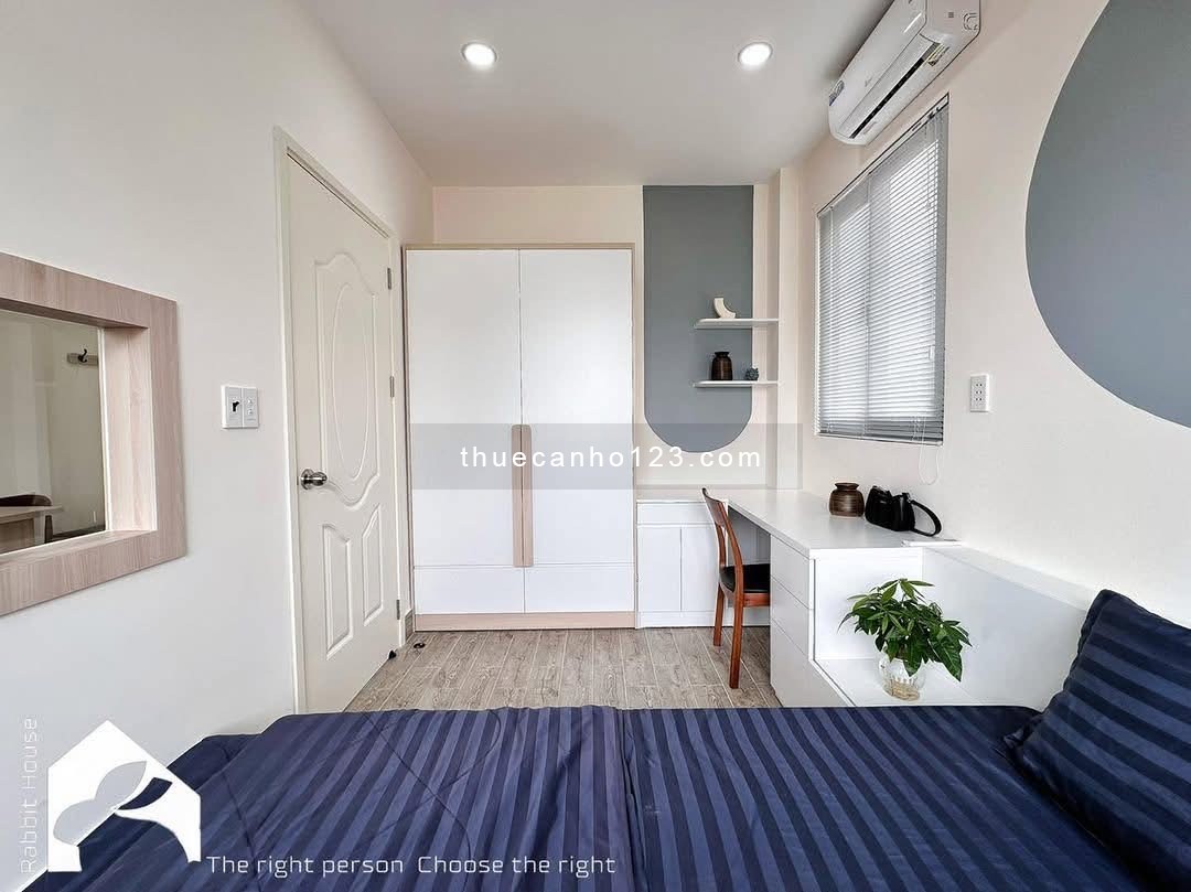 Khai trương căn hộ 1 phòng ngủ riêng, ban công 45m² – E-Town Cộng Hòa, toàn bộ nội thất mới 100%.