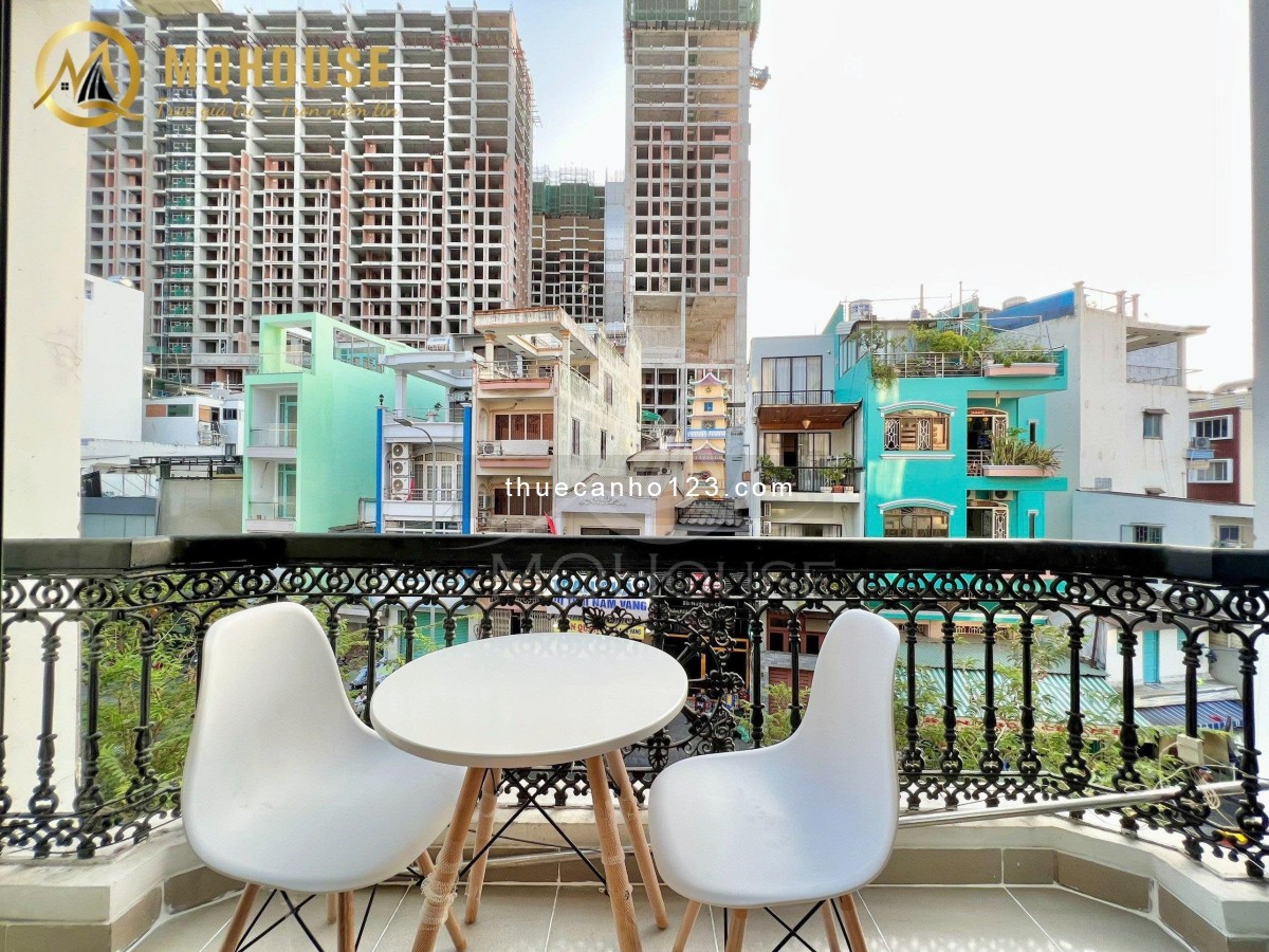 Cho thuê studio rộng ban công lớn – Gần phố Tây Bùi Viên & Chợ Bến Thành – Đề Thám, Quận 1