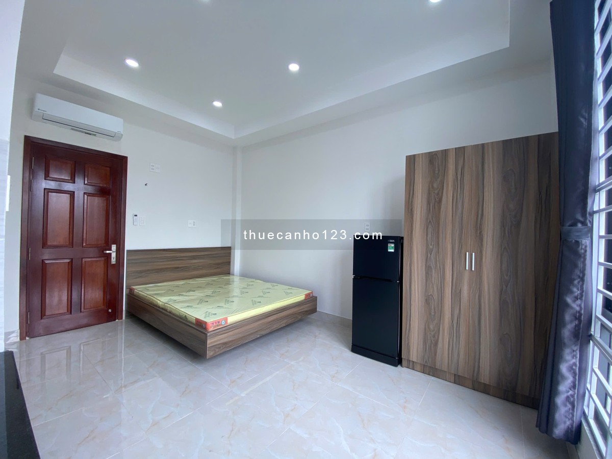 Cho thuê căn hộ Studio Cửa sổ thoáng Q1 gần Ngã Năm Cống Quỳnh, công viên 23 tháng 9, chợ Thái Bình