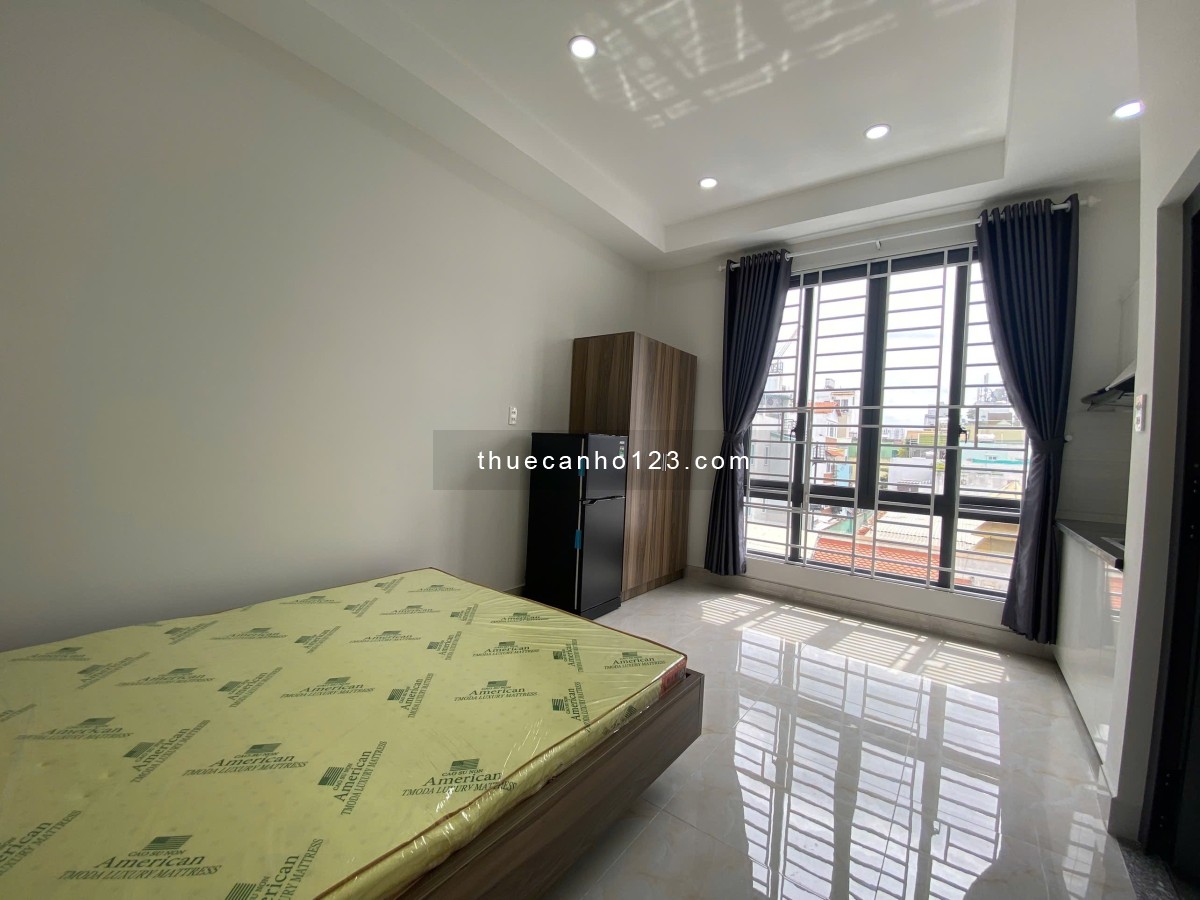 Cho thuê căn hộ Studio Cửa sổ thoáng Q1 gần Ngã Năm Cống Quỳnh, công viên 23 tháng 9, chợ Thái Bình
