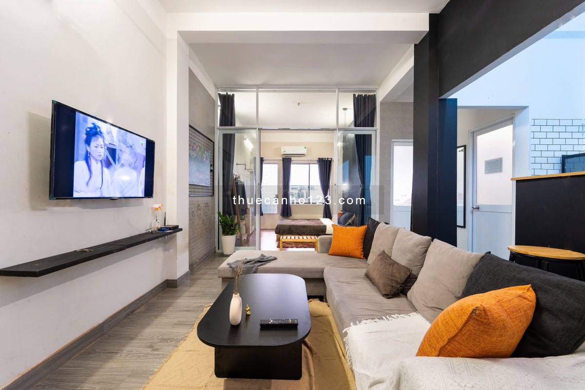 Căn Hộ Chung Cư Quận 1,2PN 60m2 Full Nội Thất,Bùi Viện,PullMan,Takashimaya,Nguyễn Huệ, Smart View