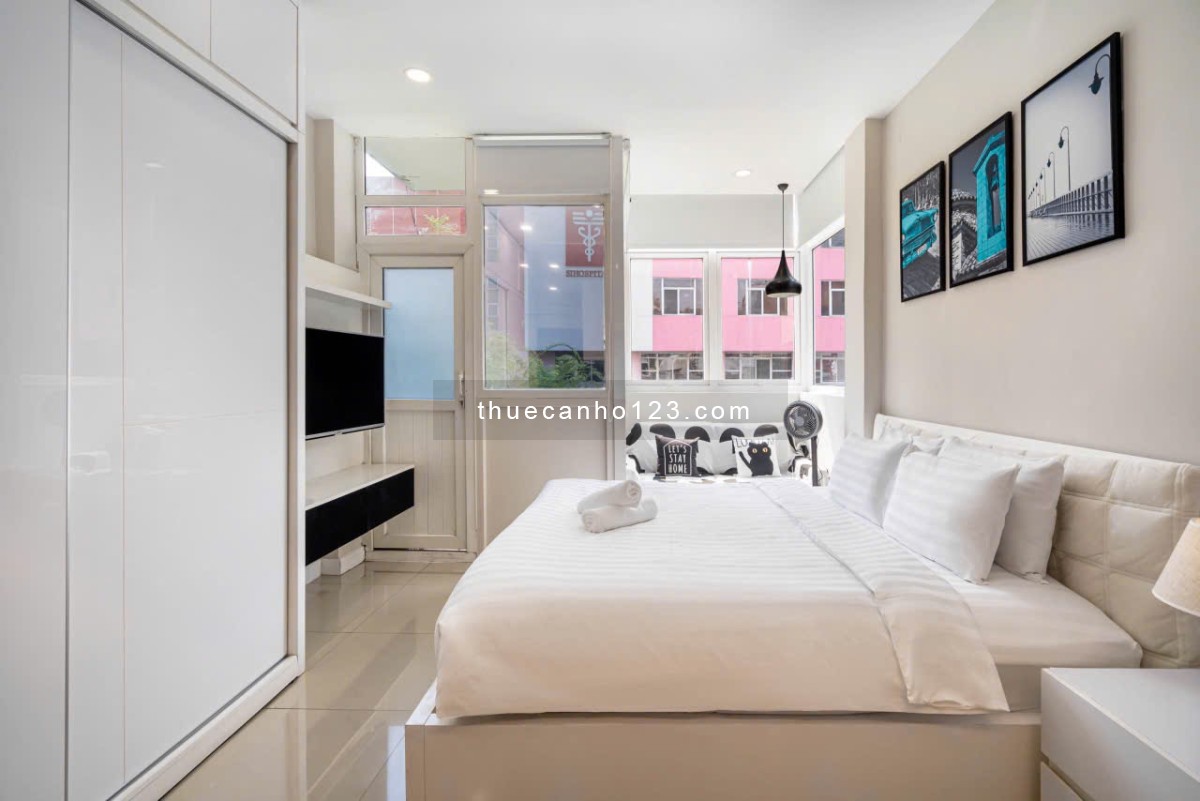 Căn Hộ Trung Tâm Đối Diện THE ADORA DYNASTY 40m2 Balcony/Cửa Sổ Gần Bùi Viện Chợ Bến Thành