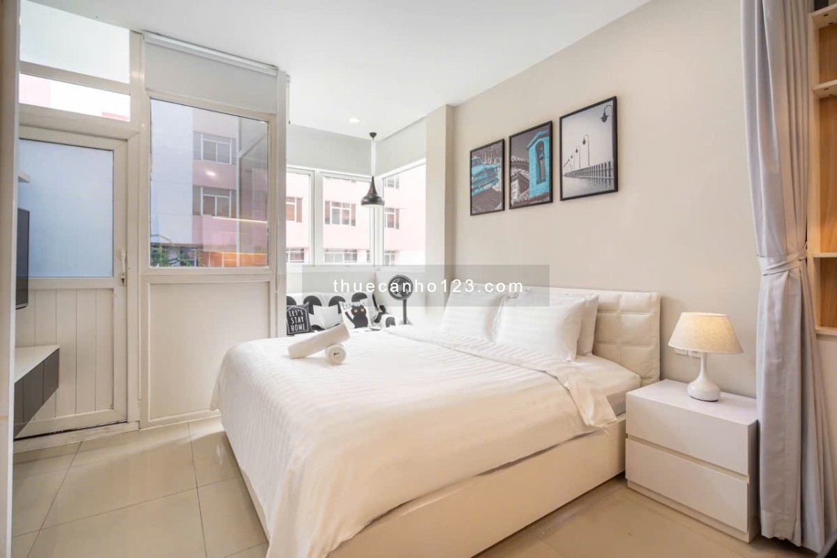 Căn Hộ Trung Tâm Đối Diện THE ADORA DYNASTY 40m2 Balcony/Cửa Sổ Gần Bùi Viện Chợ Bến Thành