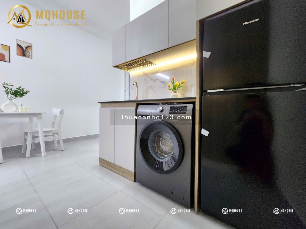 Căn Hộ 1PN Tách Bếp – Máy Giặt Riêng – Cửa Sổ Thoáng – Trung Tâm Tân Bình