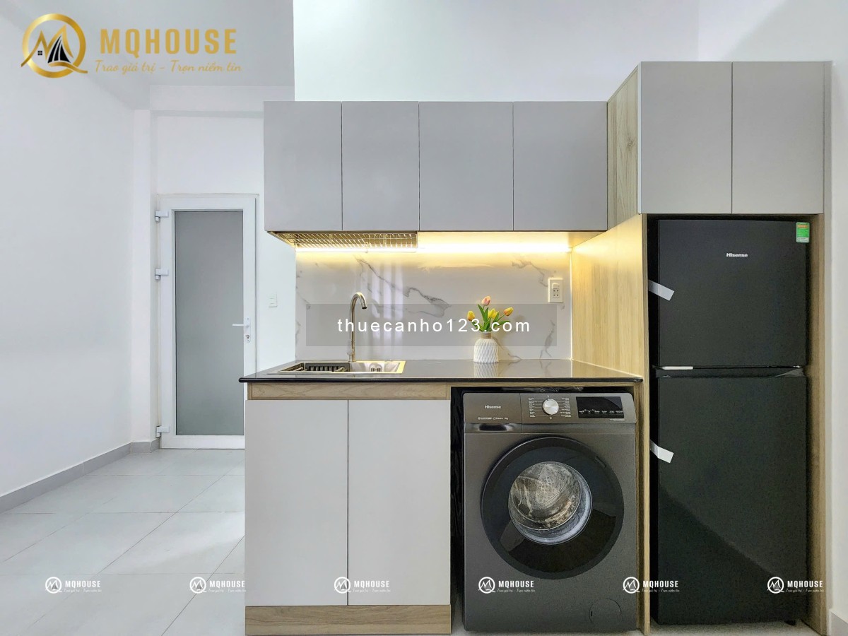 Căn Hộ 1PN Tách Bếp – Máy Giặt Riêng – Cửa Sổ Thoáng – Trung Tâm Tân Bình