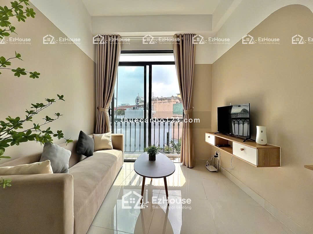 Căn hộ full nội thất – Cửa sổ thoáng sáng – Máy giặt riêng – Ngay CV Hoàng Văn Thụ – Trung tâm QTB