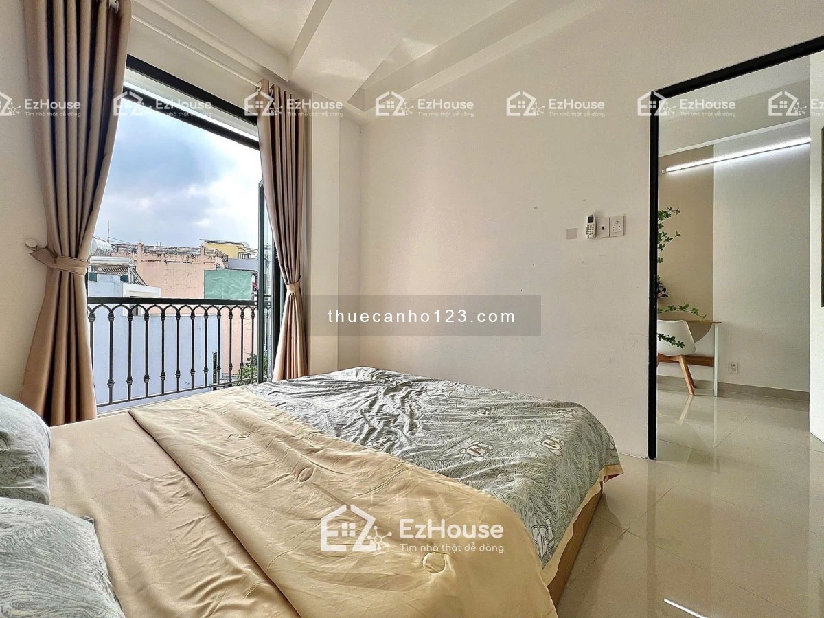 Căn hộ full nội thất – Cửa sổ thoáng sáng – Máy giặt riêng – Ngay CV Hoàng Văn Thụ – Trung tâm QTB