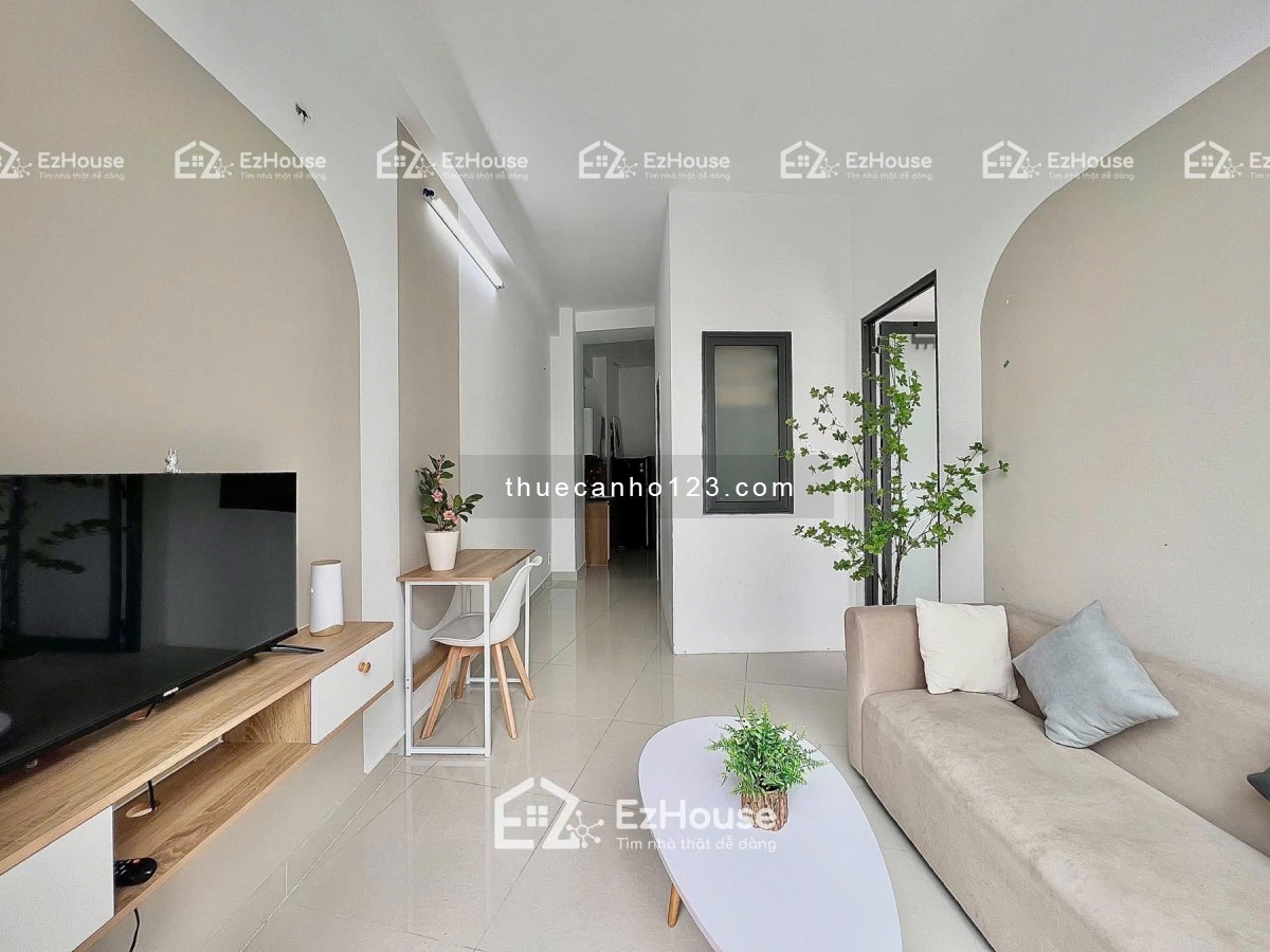 Căn hộ full nội thất – Cửa sổ thoáng sáng – Máy giặt riêng – Ngay CV Hoàng Văn Thụ – Trung tâm QTB