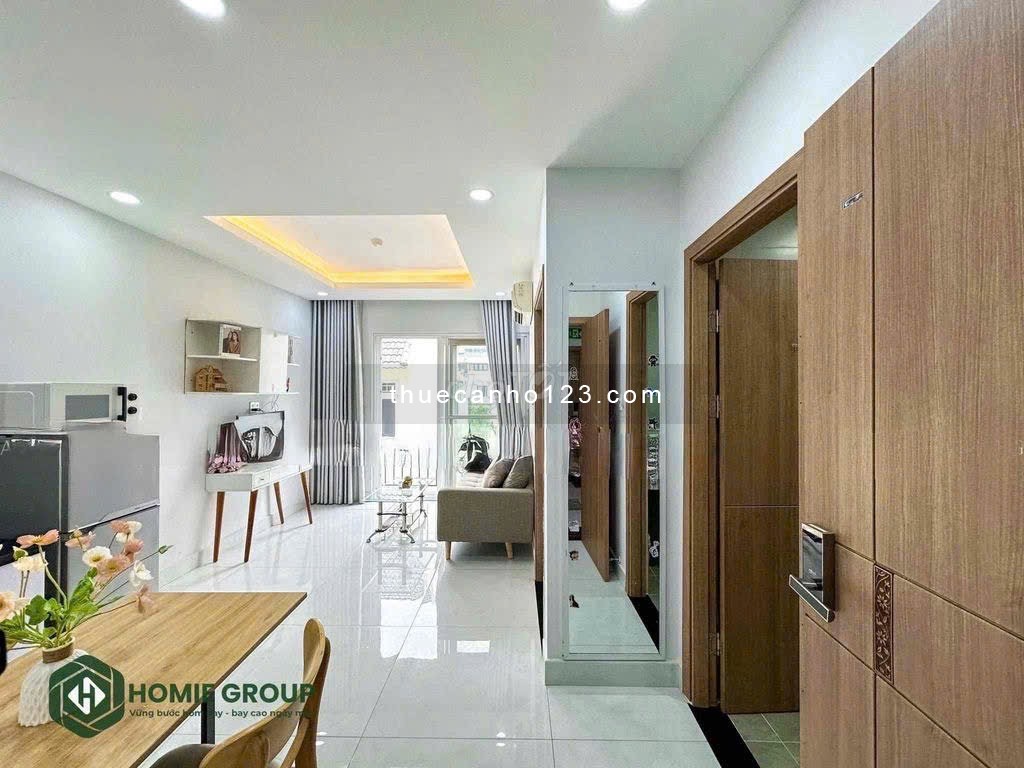 Khai Trương Hệ Thống Căn Hộ Studio/1PN Ban Công Full Nội Thất Mới 100% Ngay K300, Lotte Cộng Hoà