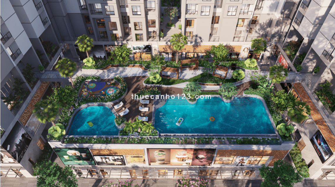 Căn hộ chung cư tại HT Pearl, Phường Đông Hòa, Dĩ An, Bình Dương, với diện tích 72m2, 7.5tr/tháng