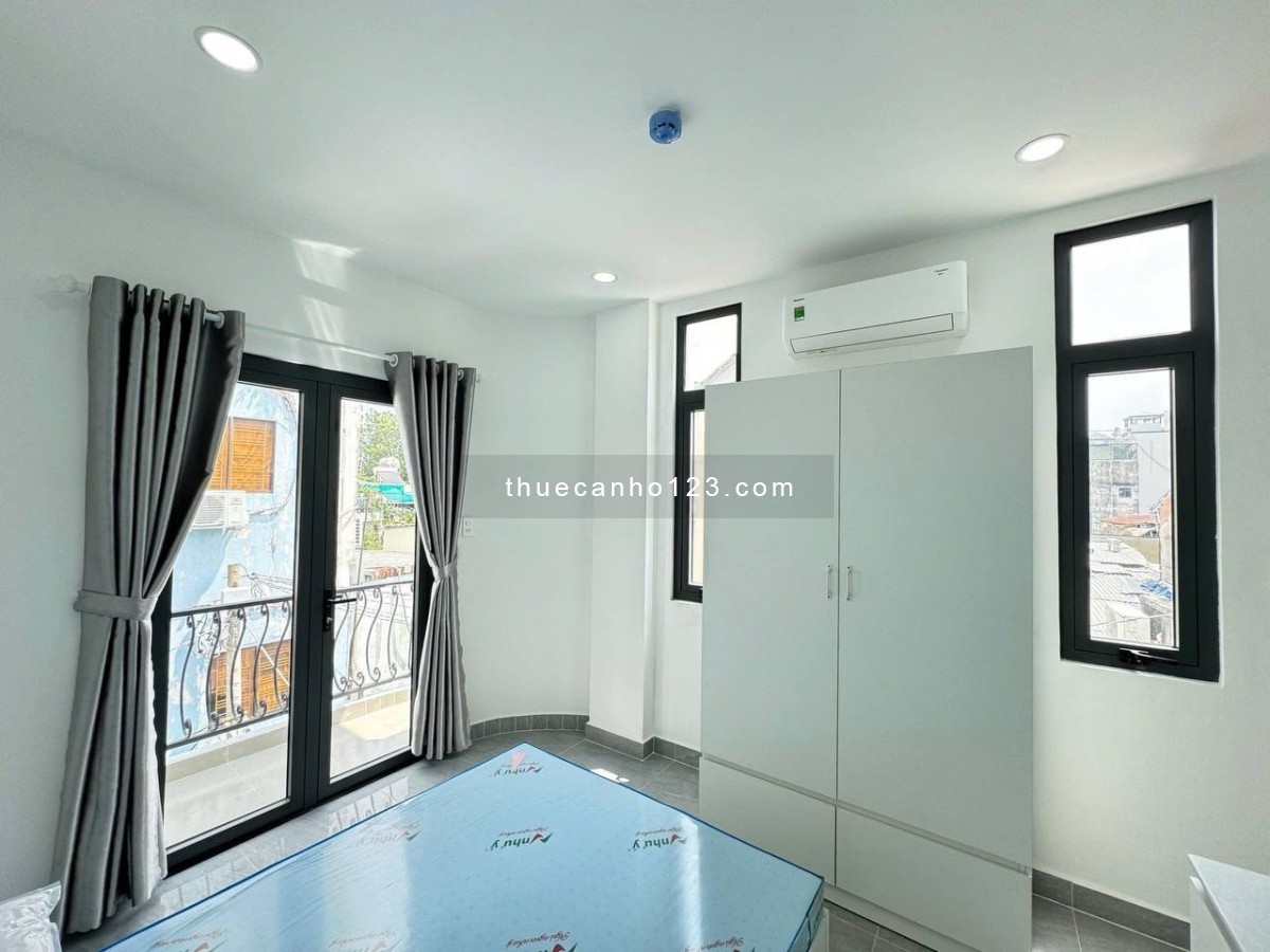 Khai trương căn hộ Studio Ban công Q1 gần chợ Thái Bình, vòng xoay Cống Quỳnh, Cinestar Quốc Thanh