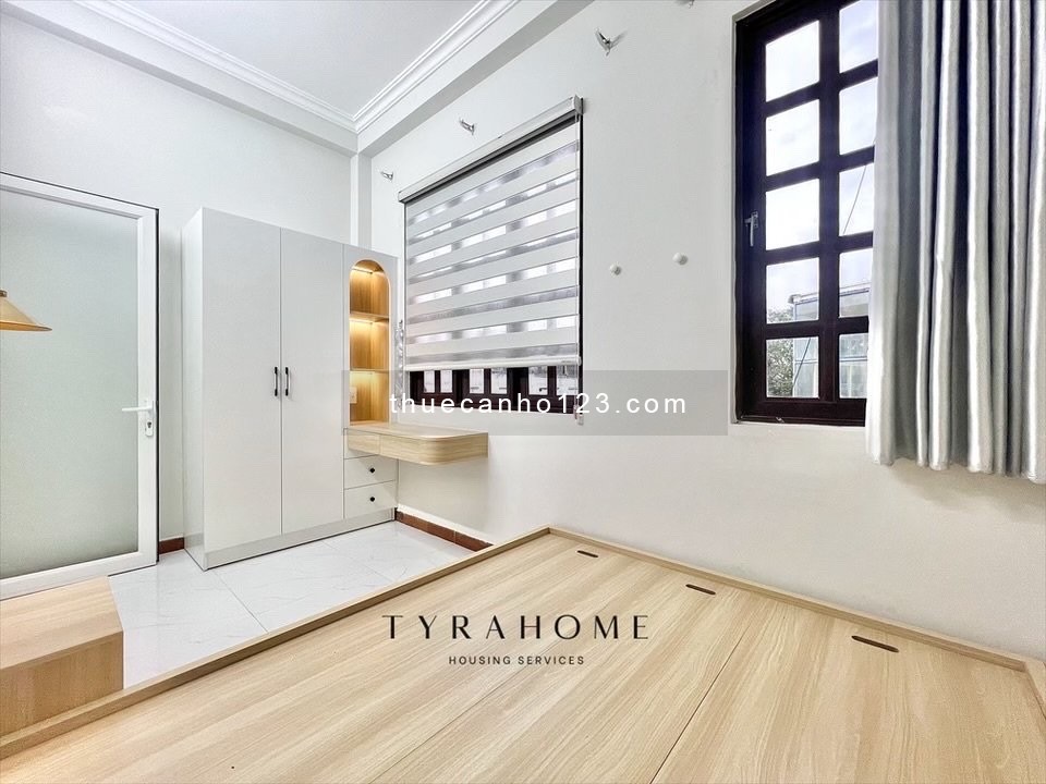 Khai Trương Căn Hộ 1PN Có Ban Công & Cửa Sổ – Full NT, Máy Giặt Riêng – Ngay Co.opmart Nguyễn Kiệm