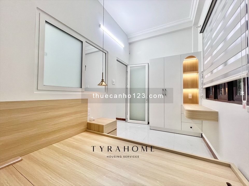 Khai Trương Căn Hộ 1PN Có Ban Công & Cửa Sổ – Full NT, Máy Giặt Riêng – Ngay Co.opmart Nguyễn Kiệm