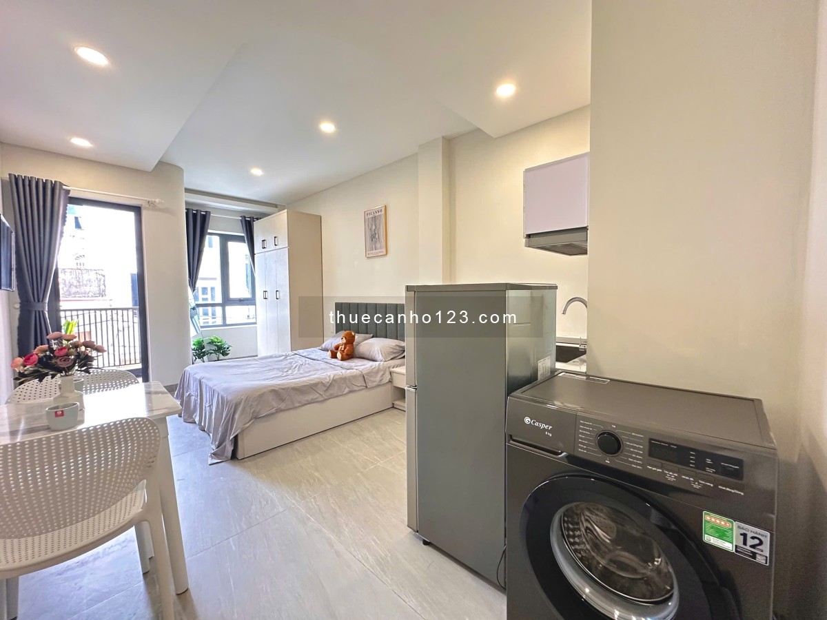 Chuỗi căn hộ studio ban công gần Etown Cộng Hoa - Nhà ga T3