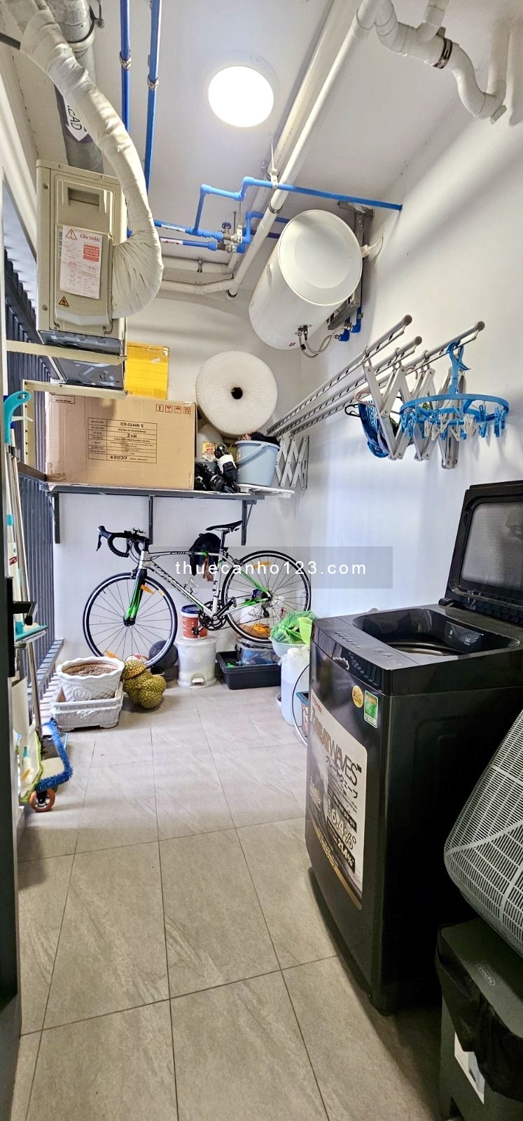 Cho thuê căn 2PN, 88m2, 21tr tháng, bao PQL, full NT + 1 ô xe hơi Diamond Alnata Plus Celadon City