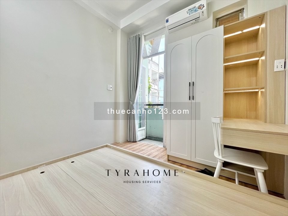 Khai Trương Căn Hộ 1PN Có Ban Công & Cửa Sổ – Full NT, Máy Giặt Riêng – Ngay Co.opmart Nguyễn Kiệm