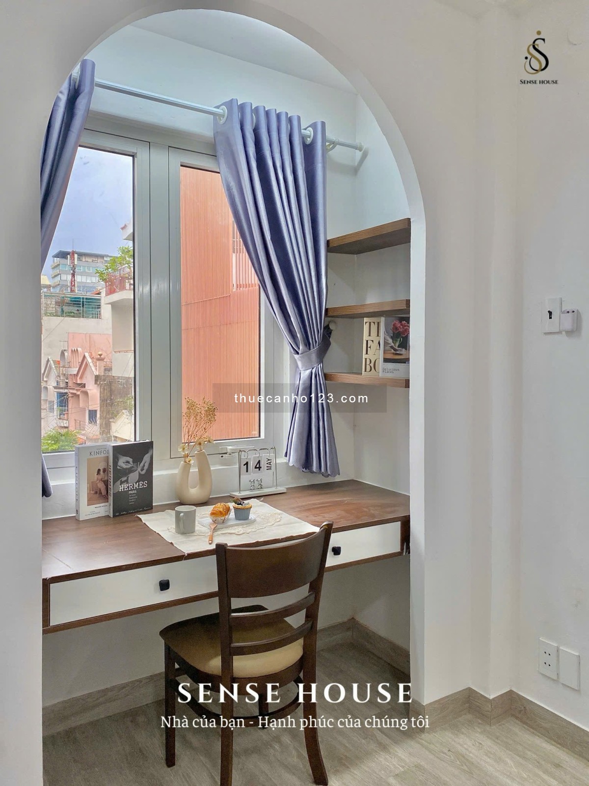 Cho thuê phòng gần ngã tư Bảy Hiền – K300, ga T3 Tân Sơn Nhất, TB – Etown Cộng Hòa, Hoàng Hoa Thám