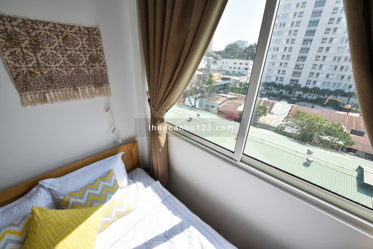 Căn hộ cho thuê Q1 đường Trần Hưng Đạo - cầu Kho - gần cầu Ông Lãnh full tiện nghi