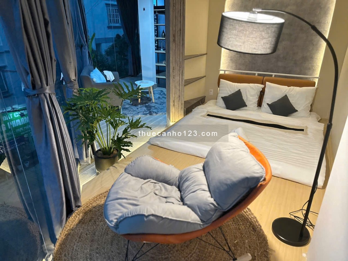 cho thuê căn hộ cao cấp đầy đủ nội thất gần sân bay Tân Sơn Nhất - CV Hoàng Văn Thụ- quận Tân Bình