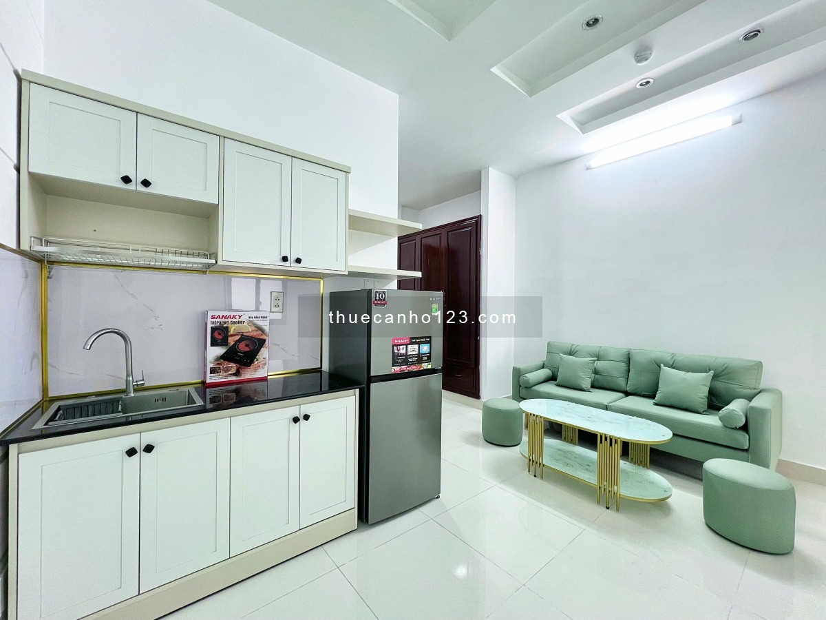 Khai trương căn hộ 1PN Cửa sổ thoáng Q8 gần cầu Nguyễn Văn Cừ, cầu chữ Y, chợ Rạch Ông