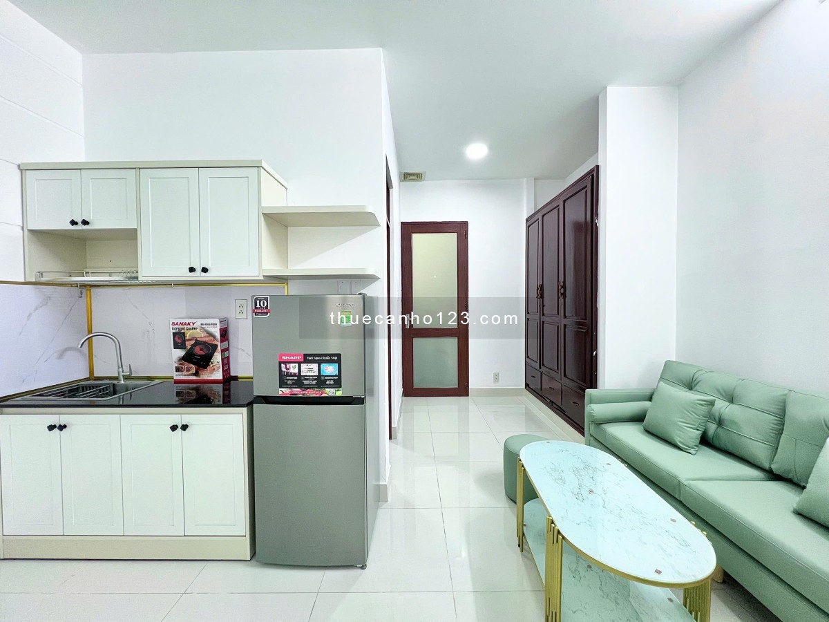 Khai trương căn hộ 1PN Cửa sổ thoáng Q8 gần cầu Nguyễn Văn Cừ, cầu chữ Y, chợ Rạch Ông