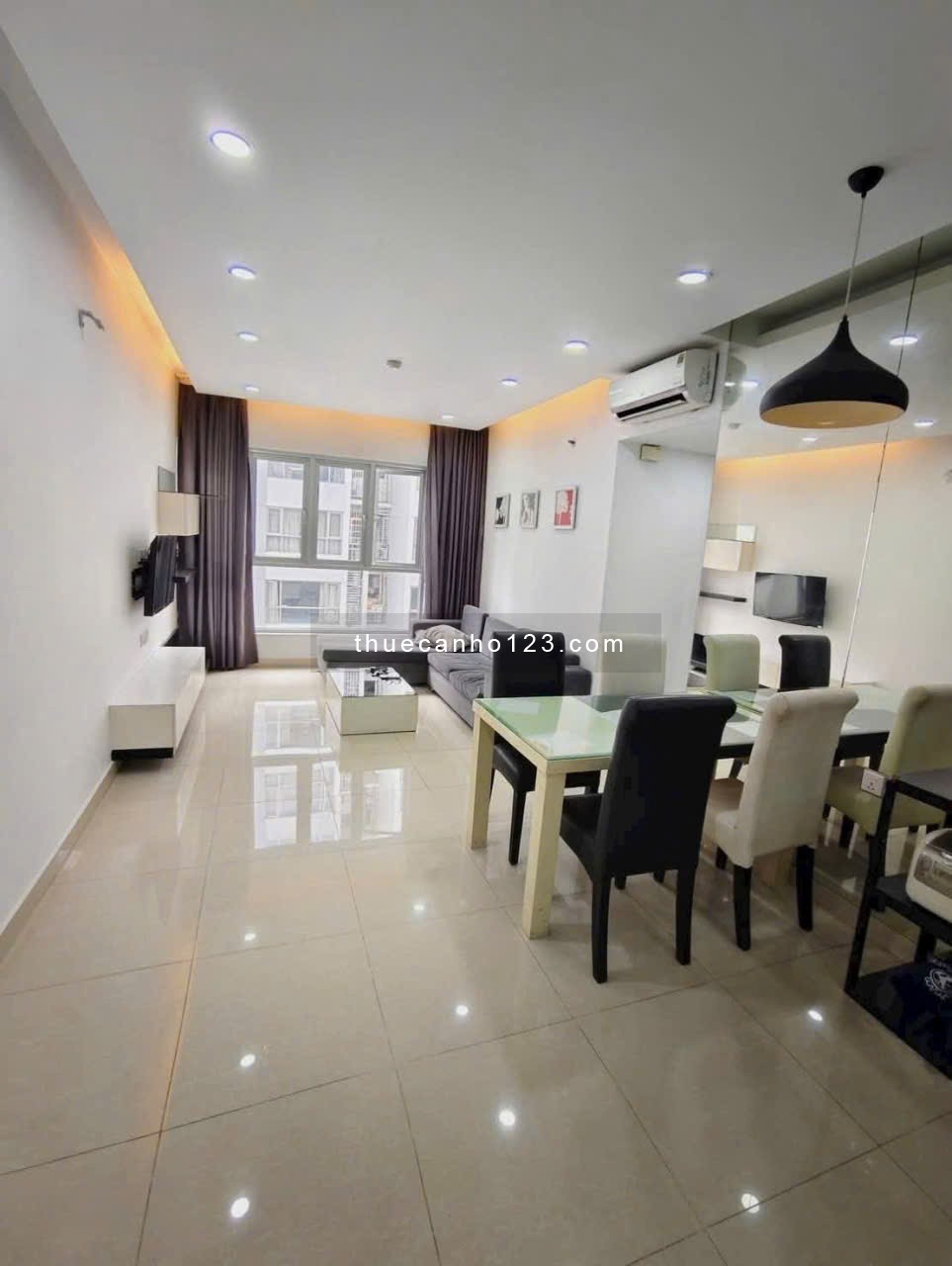 Chung cư Hope Garden, Phan Huy Ích, TB: 2p ngủ, 80m2, 9tr5/th, full NT