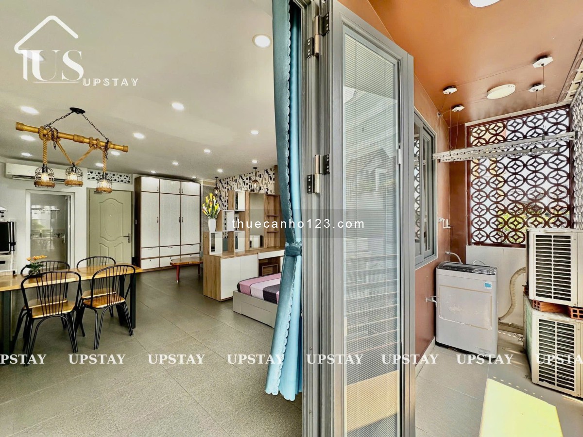 Căn hộ studio balcony tại Trần Quang Diệu gần cầu Lê Văn Sỹ _ Cầu Công Lý _ Bờ kè Trường Sa Quận 3