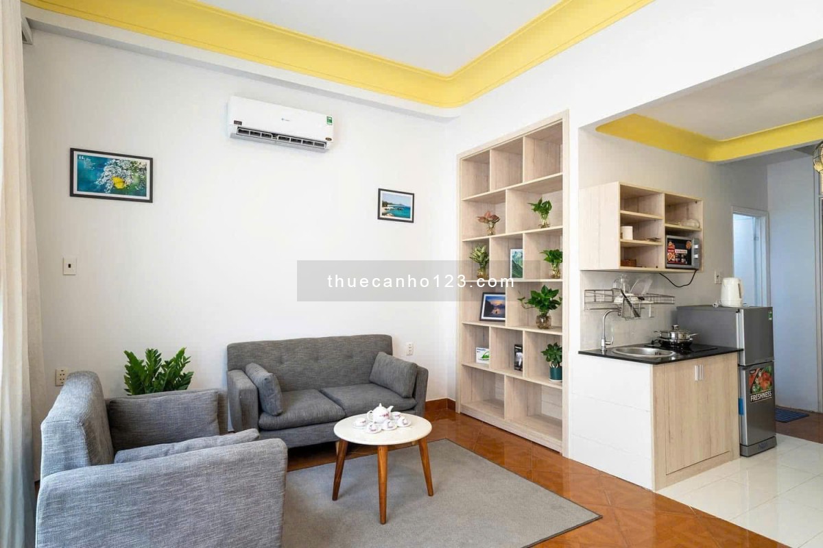 Căn hộ 1PN 50m2 tại Nguyễn Thị Minh Khai gần ĐH Nhân Văn, cầu Thị Nghè, Đài truyền hình Quận 1