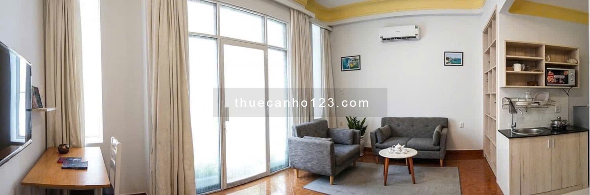 Căn hộ 1PN 50m2 tại Nguyễn Thị Minh Khai gần ĐH Nhân Văn, cầu Thị Nghè, Đài truyền hình Quận 1