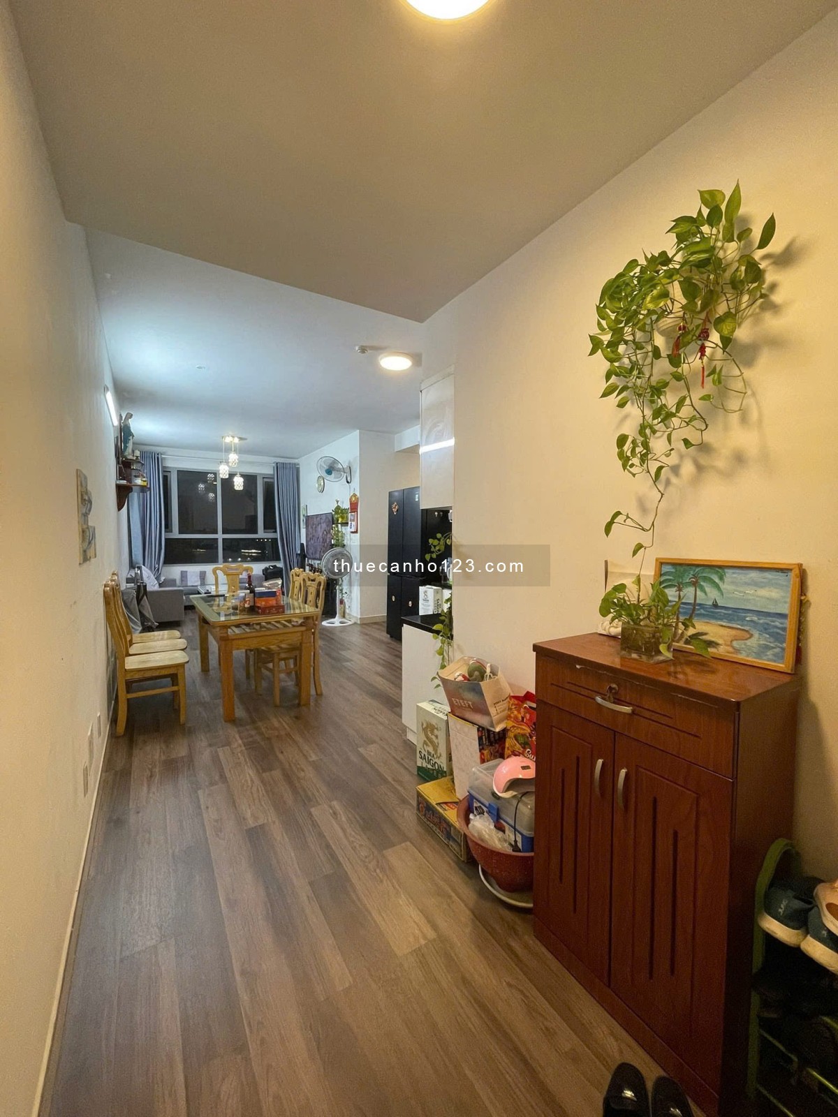 Chung Cư SGC Nguyễn Cửu Vân - Bình Thạnh 15tr căn 2p ngủ 76m2 nội thất