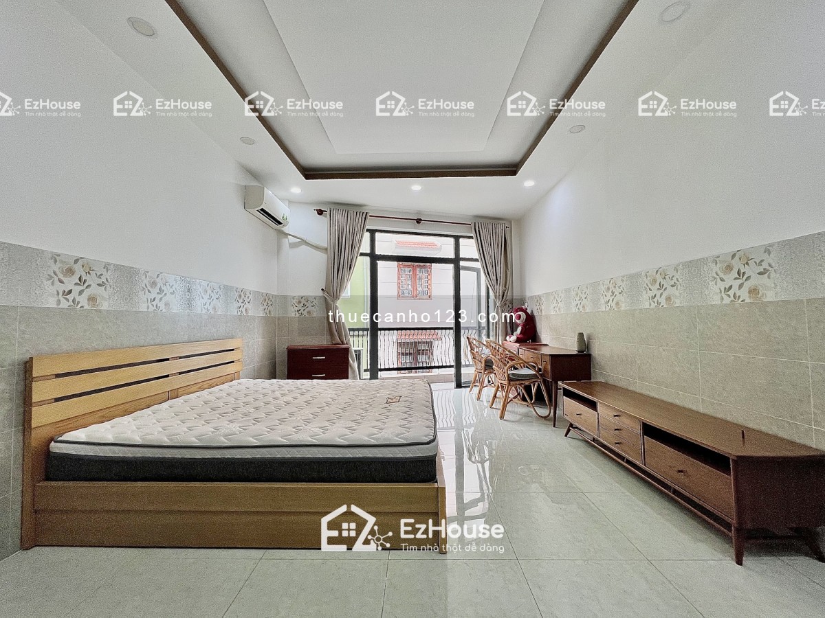 Cho thuê căn hộ studio, có ban công, Nguyễn Văn Đậu, Quận Phú Nhuận