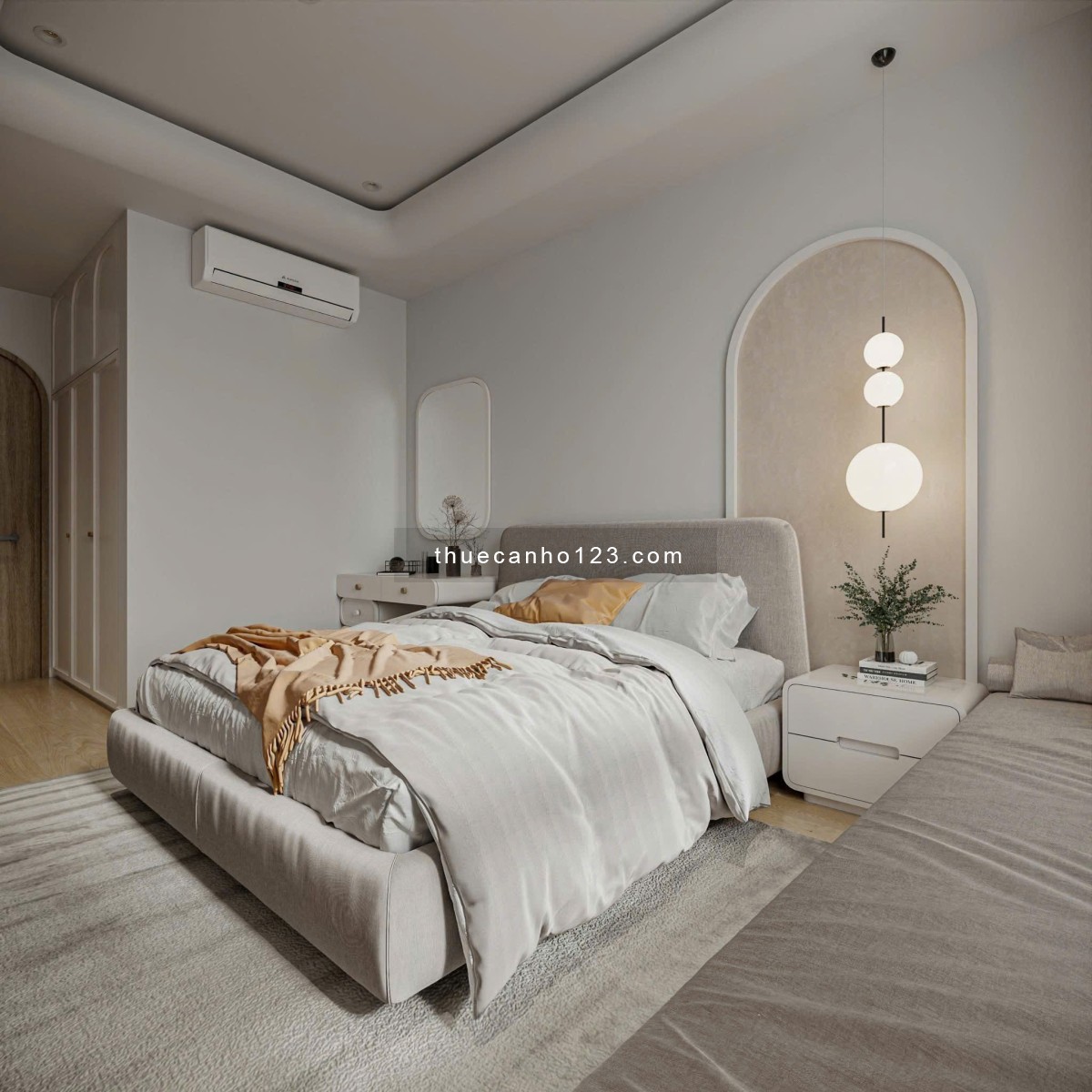 Cho Thuê Căn Hộ 2 Phòng Ngủ Tân Bình – Full Nội Thất Cao Cấp – Gần Sân Bay Tân Sơn Nhất