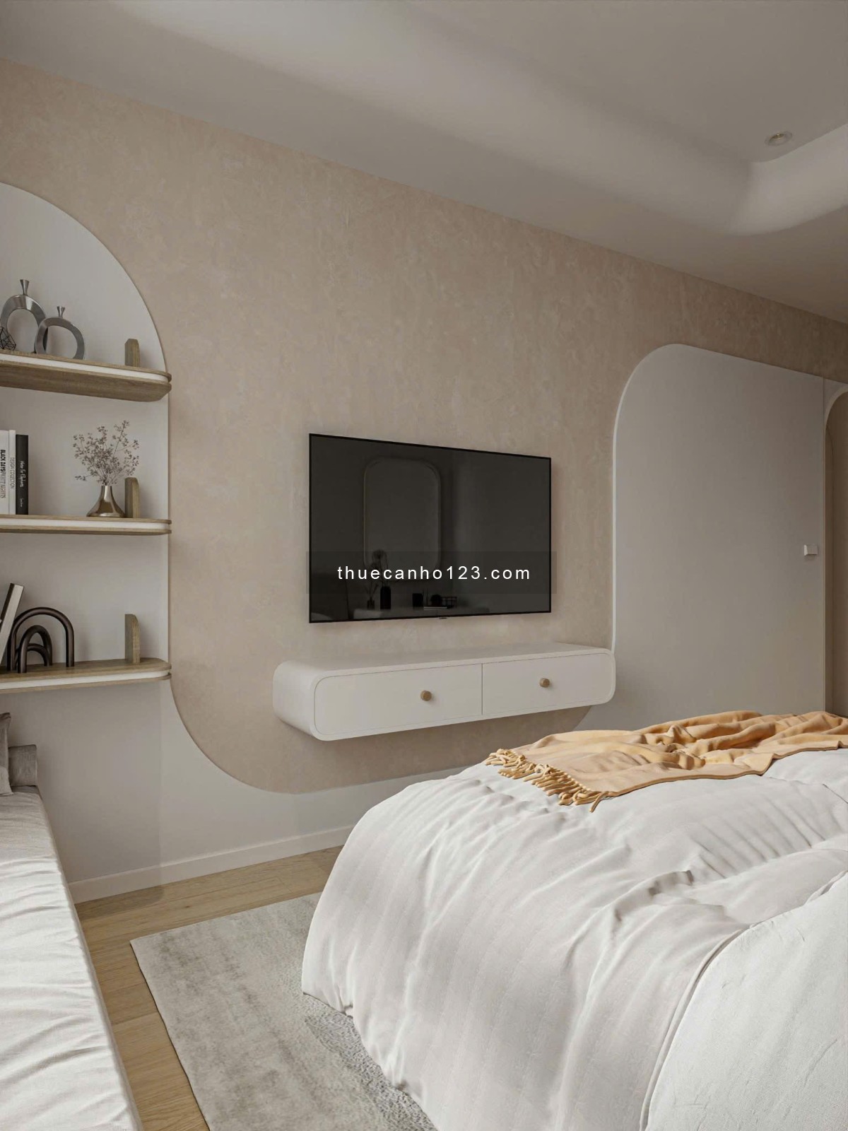 Cho Thuê Căn Hộ 2 Phòng Ngủ Tân Bình – Full Nội Thất Cao Cấp – Gần Sân Bay Tân Sơn Nhất