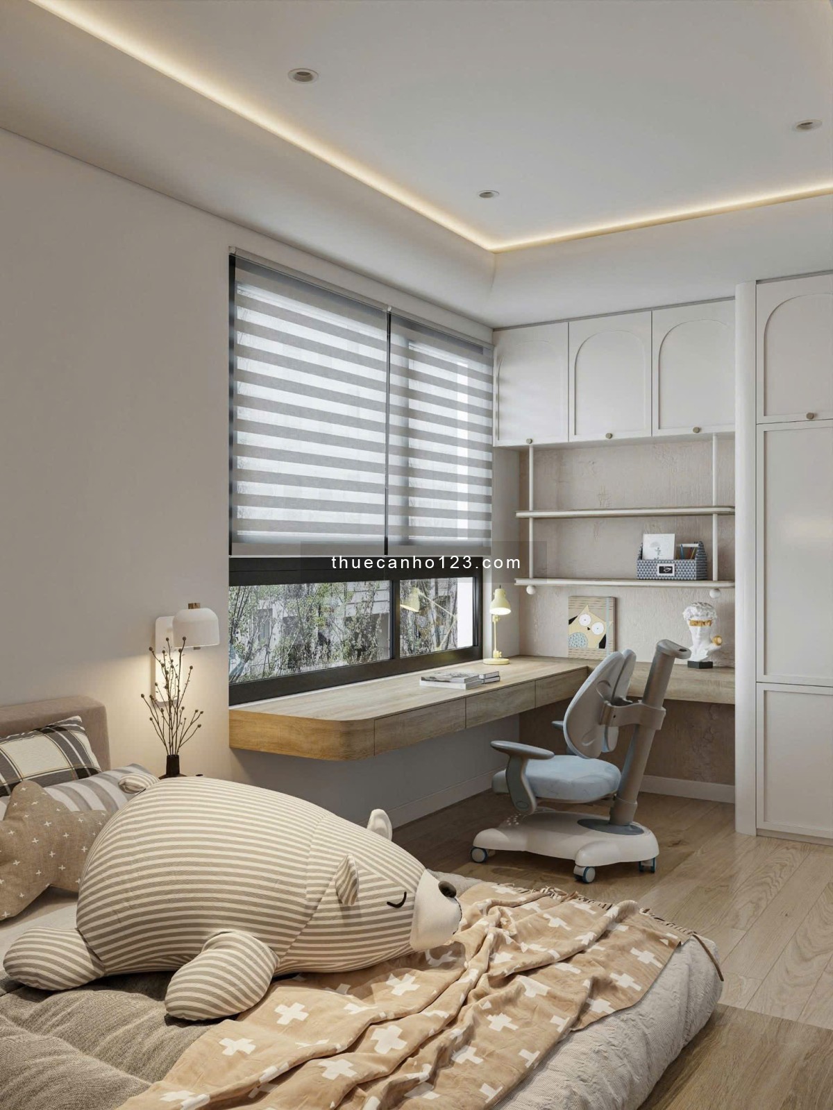 Cho Thuê Căn Hộ 2 Phòng Ngủ Tân Bình – Full Nội Thất Cao Cấp – Gần Sân Bay Tân Sơn Nhất