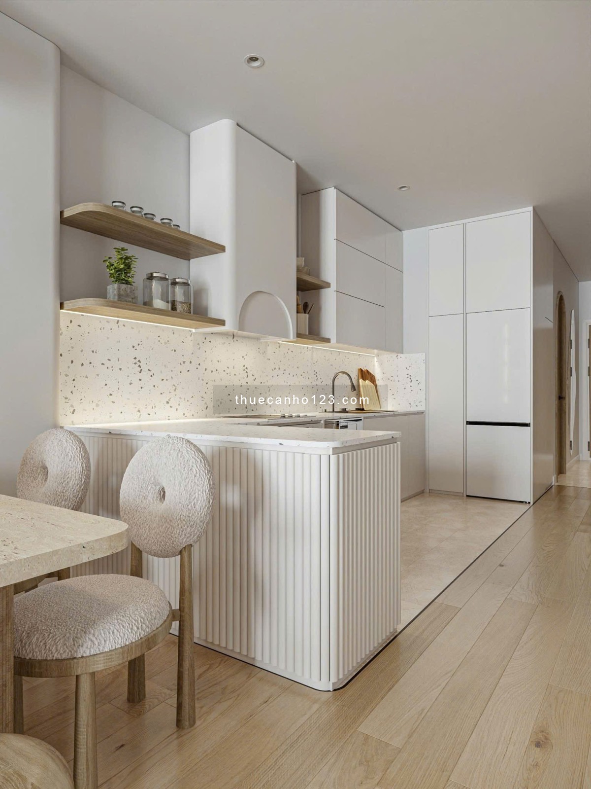 Cho Thuê Căn Hộ 2 Phòng Ngủ Tân Bình – Full Nội Thất Cao Cấp – Gần Sân Bay Tân Sơn Nhất