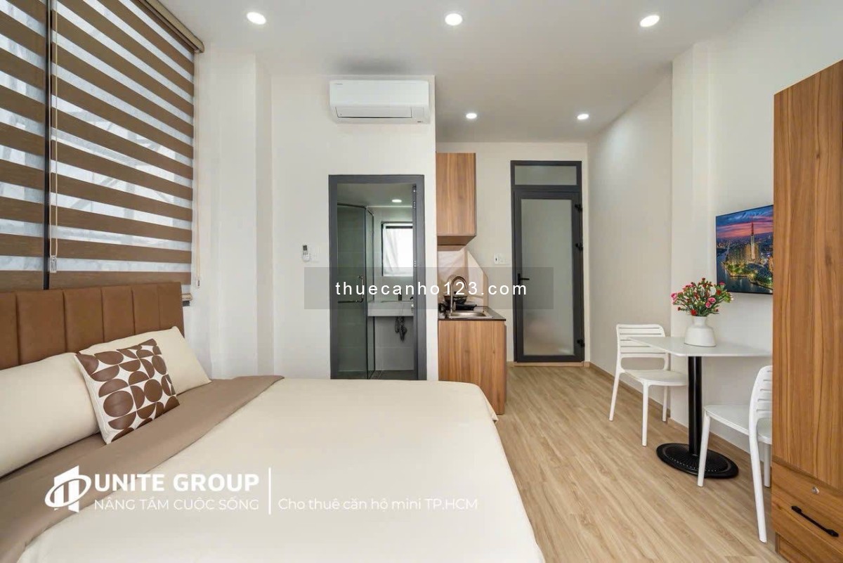 Căn hộ studio full nội thất hiện đại gần sân bay tân sơn nhất vòng xoay lăng cha cả quận tân bình