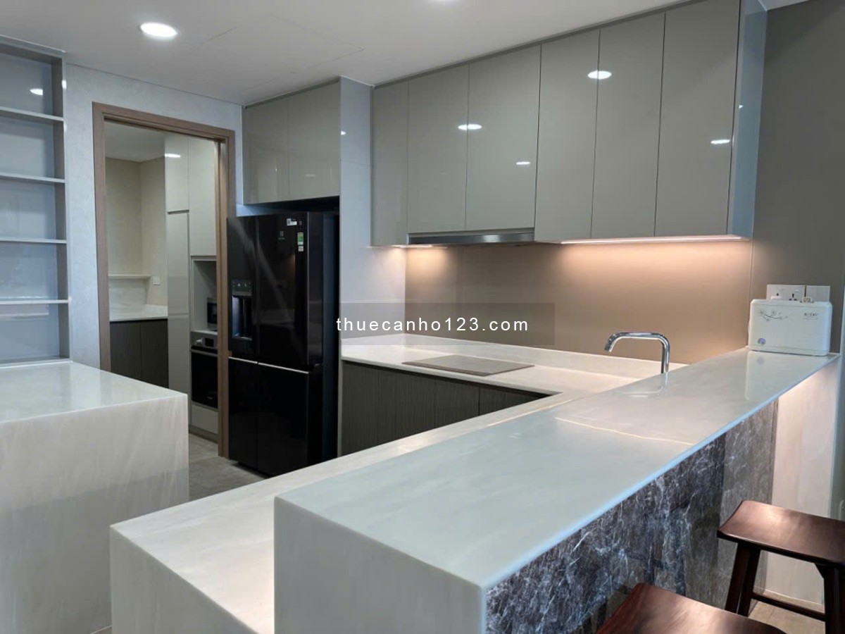 The River Thủ Thiêm – Cho thuê căn hộ 4 phòng ngủ, sang trọng