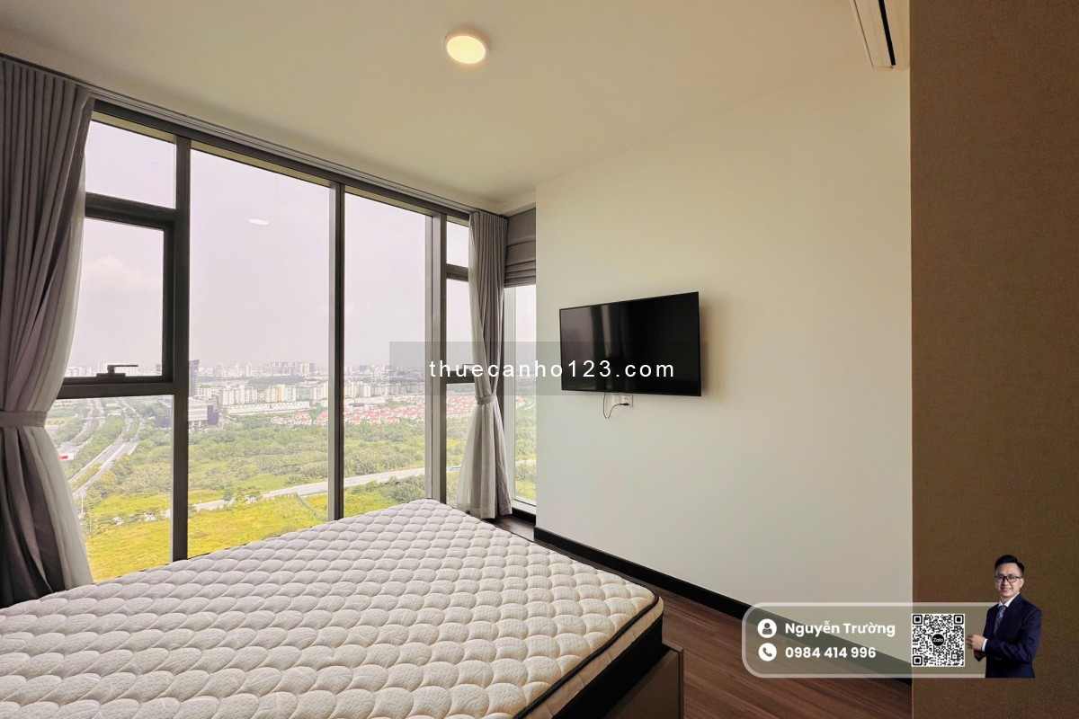 Cho thuê căn góc 2PN Empire City view sông – Landmark 81 giá 35 triệu